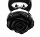 Butt Plug Black Rose Aluminium small