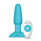 Analvibrator B-Vibe Rimming Plug-2 m. Fernsteuerung türkis
