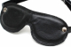 Blindfold padded w. Buckle Leather black