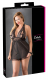 Babydoll w. Neckholder Mesh & Lace large Sizes black