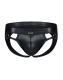 BL4CK by C4M Dungeon Jockstrap schwarz mit Metallringen elastischer Jock mit Glanz von CUT4MEN günstig kaufen