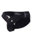 BL4CK by C4M Snap Ergonomic Brief schwarz mit Druckknopf-Verschluss leicher Glanz von CUT4MEN günstig kaufen