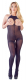 Bodystocking busenfrei & pofrei m. Nackenträger