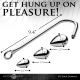 Bondage Anal Hook Trainer w. 3 Plugs