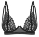 Bügel-BH Donarella Tüll bestickt mit Soft-Cups mit aufwändiger Stickerei & Anhänger von OBSESSIVE günstig kaufen