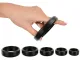 Cockringe-Set C&B Stretching Kit Silikon 6 leicht dehnbare Silikonringe für Penis & Hodensack von YOU2TOYS kaufen
