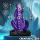 Creature Cocks Leviathan Silikondildo m. Saugfuss violetter Fantasiedildo mit Tentakeln von CREATURE COCKS kaufen