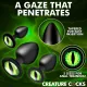 Creature Eye Silikon Analplug m. Glasauge 3er Set mit grünem Katzenauge schmaler Schaft von CREATURE COCKS kaufen
