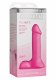 Dildo Dual Density Platinum Silikon TruSkyn Tru-Super 7 Inch pink