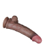 Godemiché Dual Layer 11.5-Inch Nature Cock XXL Silicone brun