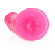 Dildo fluoreszierend Realistic slim Dong 6-Inch pink 15.5cm x 3cm TPE leuchtet im Dunkeln von REALROCK kaufen