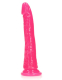 Dildo fluoreszierend Realistic slim Dong 8-Inch pink 20cm x 3.8cm einführbar leuchtet im Dunkeln von REALROCK kaufen