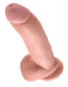 Dildo m. Hoden King Cock 9 Inch Balls haut