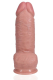 Dildo m. Hoden Extra Thick Straight 9-Inch haut 17.5cm x 7.6cm mit Äderung & Saugfuss PVC von REALROCK kaufen