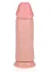 Dildo m. Saugfuss Extra Thick Straight 9-Inch haut 21.1cm x 7.6cm einführbar mit Äderung PVC von REALROCK kaufen