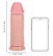 Dildo m. Saugfuss Extra Thick Straight 9-Inch haut 21.1cm x 7.6cm einführbar mit Äderung aus PVC kaufen
