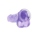 Gode avec ventouse Realistic Cock 10-Inch violet avec scrotum 6cm diamètre TPE réaliste acheter