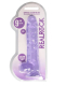 Dildo w. Suction Cup Realistic Cock 9-Inch purple ultra-soft & lifelike TPE Material 19cm x 4.5cm insertable w. Veins buy