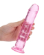 Dildo m. Saugfuss Realistic Dong 8-Inch pink 20cm x 4cm einführbar lebensechtes TPE Harness kompatibel kaufen