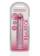Dildo m. Saugfuss Realistic Dong 8-Inch pink 4cm Durchmesser TPE Strap-On Harness kompatibel von REALROCK kaufen