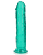 Dildo m. Saugfuss Realistic Dong 9-Inch türkis 23cm x 4.5cm TPE Harness kompatibel von REALROCK günstig kaufen