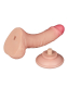 Dildo Sliding Skin 7.5-Inch w. screwed Suction Base
