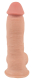 Dildo Sliding Skin 7.5-Inch skin-colored TPE bendable Penis-Dildo w. Balls & strong Suction-Base by NATURE SKIN buy