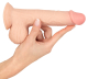 Dildo Sliding Skin 7-Inch hautfarben TPE mit beweglicher Aussenhaut & Saugfuss von NATURE SKIN günstig kaufen