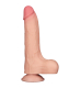 Dildo Sliding Skin 8.5-Inch m. abschraubbarem Saugnapf