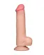 Dildo Sliding Skin 8-Inch m. abschraubbarem Saugnapf