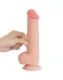 Dildo Sliding Skin 8-Inch m. abschraubbarem Saugnapf