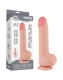 Dildo Sliding Skin 9.5-Inch w. screwed Suction Base