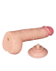 Dildo Sliding Skin 9.5-Inch w. screwed Suction Base