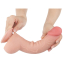 Dildo Sliding Skin 9.5-Inch w. screwed Suction Base