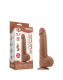 Dildo Sliding Skin Dual Layer King Sized 11.5-Inch braun