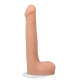Dildo Vac-U-Lock Oliver Flynn UltraSkyn 10-Inch naturgetreue Kopie des Pornostar-Penis mit Hodensack & Saugfuss kaufen