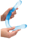 Doppeldildo Double Dong 17-Inch TPE blau 42cm x 3.5cm super-weich & biegsam mit glatten Endstücken günstig kaufen