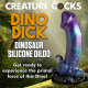 Fantasie-Dildo m. Saugfuss Dino-Dick Silikon farbenfroher Dinosauier-Penisdildo Dual-Density günstig kaufen