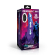 Fantasie-Vibrator m. Stossfunktion Diabolos Silikon blau-violett-schwarz von CREATURE COCKS günstig kaufen