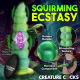 Fantasy-Vibrator w. Thrusting Function Squirmer 5 thrusting Patterns 3 Speed 7 Mode Suction-Base by CREATURE COCKS buy