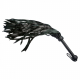 Flogger Whip Deerskin Premium black