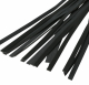Flogger Whip w. sparkling Rhinestone Handle PU-Leather