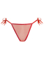 G-String laced w. Embroidery red elastic adjustable by Lacings @Sides embroidered @Back by RIMBA buy cheap