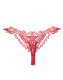 G-String laced w. Embroidery red elastic adjustable by Lacings embroidered @Back by RIMBA buy cheap