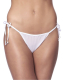 G-String laced w. Embroidery white elastic adjustable by Lacings @Sides decorative embroidered @Back by RIMBA buy cheap
