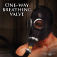 Gasmaske m. Aromaflasche Dark Inhaler Rubber Gas Mask mit Einlass- & Auslassventil von MASTER SERIES günstig kaufen