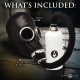Gasmaske m. Aromaflasche Dark Inhaler Rubber Gas Mask von MASTER SERIES günstig kaufen