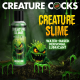 Gleitmittel grün Creature Slime 118ml wasserbasiert gefärbtes Wassergleitmittel von CREATURE COCKS günstig kaufen