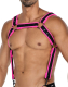 H4RNESS by C4M NEO Harness pink made of Neoprene w. Snap Fasteners adjustable removable Braces buy cheap