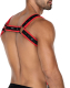 H4RNESS by C4M NEO Harness rot Neopren m. Druckknöpfen verstellbar & Hosenträger m. Karabiner kaufen